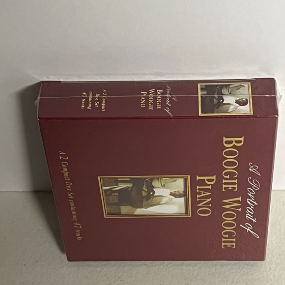 A Portrait Of Boogie Woogie Piano CD 2 Disc Set Sealed OOP Rare 47 Tracks - Picture 7 of 10